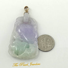 Load image into Gallery viewer, Double-Sided Exquisite Carving Rabbit Design Jade Pendant