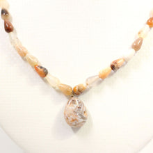 Load image into Gallery viewer, Drop-Shaped Multi-Color Agate Necklace