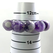 Load image into Gallery viewer, 16mm Amethyst Super Seven Cape Beads Stretchy Bracelet