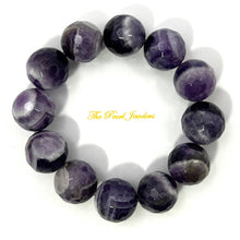 Load image into Gallery viewer, 16mm Amethyst Super Seven Cape Beads Stretchy Bracelet