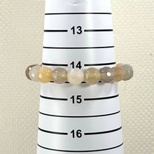 Load image into Gallery viewer, 10mm Multicolor Faceted Agate Gemstone Beads Stretch Bracelet