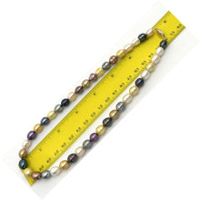 Load image into Gallery viewer, Colorful Rainbow Freshwater Pearl Necklace – 14kt Gold Clasp