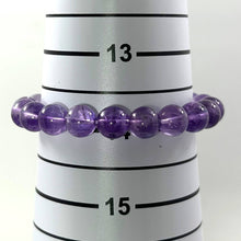 Load image into Gallery viewer, 8.5mm Amethyst Gemstone Beads Stretchy Bracelet