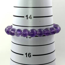 Load image into Gallery viewer, 8.5mm Amethyst Gemstone Beads Stretchy Bracelet
