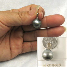 Load image into Gallery viewer, 14k Yellow Gold Baroque Tahitian Pearl Pendant