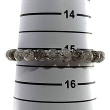 Load image into Gallery viewer, 7mm Black Rutilated Quartz Stretchy Bracelet