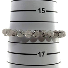 Load image into Gallery viewer, 7mm Black Rutilated Quartz Stretchy Bracelet