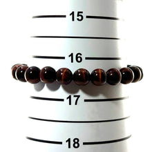 Load image into Gallery viewer, 8mm Brown Tiger Eye Gemstone Beads Stretchy Bracelet