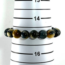 Load image into Gallery viewer, 10mm Blue Tiger Eye Gemstone Stretch Bracelet