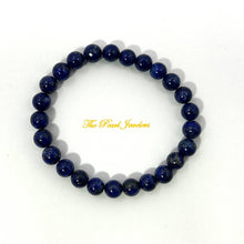 Load image into Gallery viewer, 7mm Lapis Lazuli Beads Stretchy Bracelet