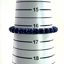 Load image into Gallery viewer, 7mm Lapis Lazuli Beads Stretchy Bracelet