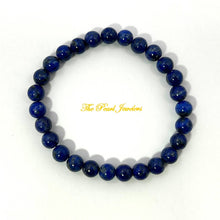 Load image into Gallery viewer, 7mm Lapis Lazuli Beads Stretchy Bracelet