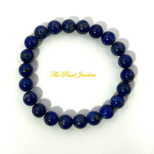 Load image into Gallery viewer, 8mm Lapis Lazuli Beads Stretchy Bracelet