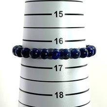Load image into Gallery viewer, 8mm Lapis Lazuli Beads Stretchy Bracelet