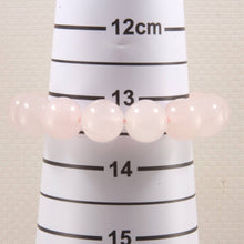 Load image into Gallery viewer, 12mm Rose Quartz Gemstone Beads Stretchy Bracelet