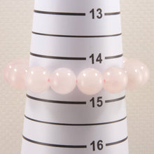 Load image into Gallery viewer, 12mm Rose Quartz Gemstone Beads Stretchy Bracelet
