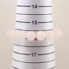 Load image into Gallery viewer, 12mm Rose Quartz Gemstone Beads Stretchy Bracelet