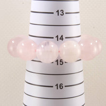 Load image into Gallery viewer, 18mm Rose Quartz Gemstone Beads Stretchy Bracelet