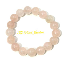 Load image into Gallery viewer, 10mm Rose Quartz Gemstone Beads Stretchy Bracelet