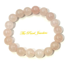Load image into Gallery viewer, 10mm Rose Quartz Gemstone Beads Stretchy Bracelet