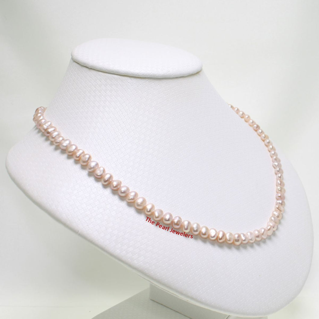 Pink Small Baroque Pearl Necklace