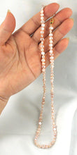 Load image into Gallery viewer, Pink Small Baroque Pearl Necklace