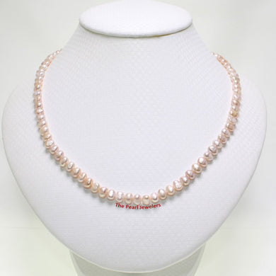 Pink Small Baroque Pearl Necklace