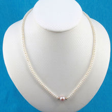 Load image into Gallery viewer, Pink Pearl Pendant Necklace – 14k Gold Details