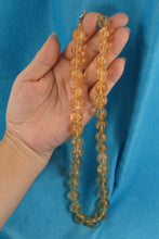 Load image into Gallery viewer, Golden Citrine Bead Necklace – 14K Yellow Gold Clasp