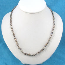 Load image into Gallery viewer, Gray Baby Baroque Pearl Necklace