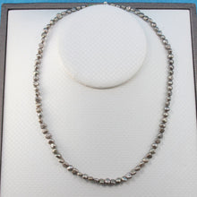 Load image into Gallery viewer, Gray Baby Baroque Pearl Necklace
