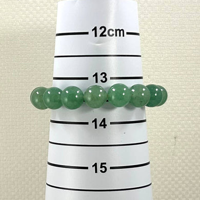 10mm Green Aventurine Beads Stretch Bracelet