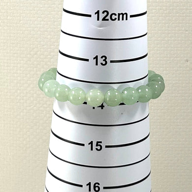 8mm Green Aventurine Beads Endless Bracelet