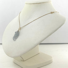 Load image into Gallery viewer, Hand-Carved Goldfish Natural Jadeite 14k Yellow Gold Pendant Necklace