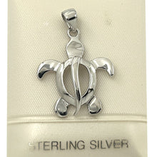 Load image into Gallery viewer, Hawaiian Honu Sterling Silver Sea Turtle Pendant