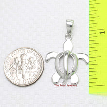 Load image into Gallery viewer, Hawaiian Honu Sterling Silver Sea Turtle Pendant
