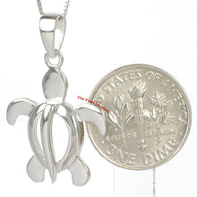 Load image into Gallery viewer, Hawaiian Honu Sterling Silver Sea Turtle Pendant