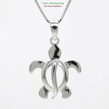 Load image into Gallery viewer, Hawaiian Honu Sterling Silver Sea Turtle Pendant