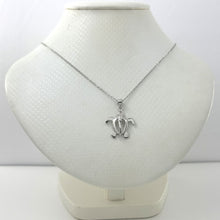Load image into Gallery viewer, Hawaiian Honu Sterling Silver Sea Turtle Pendant