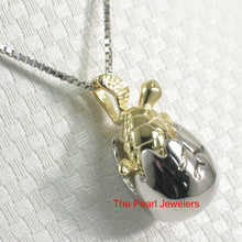 Load image into Gallery viewer, Hawaiian Newly Born Honu Sterling Silver Pendant