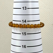 Load image into Gallery viewer, 6mm Honey Agate Gemstone Stretch Bracelet