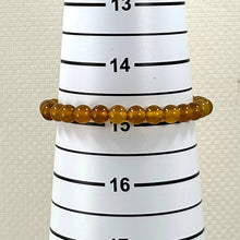Load image into Gallery viewer, 6mm Honey Agate Gemstone Stretch Bracelet