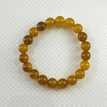 Load image into Gallery viewer, 8mm Honey Agate Gemstone Stretch Bracelet