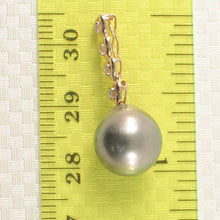 Load image into Gallery viewer, Baroque Pearl 14k Heart-Bale Pendant with Natural Diamonds