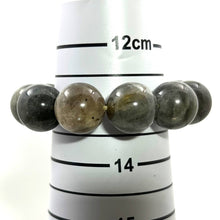 Load image into Gallery viewer, 16mm Labradorite Gemstone Beads Stretchy Bracelet