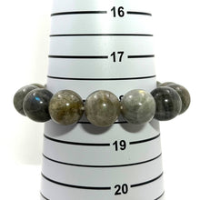 Load image into Gallery viewer, 16mm Labradorite Gemstone Beads Stretchy Bracelet