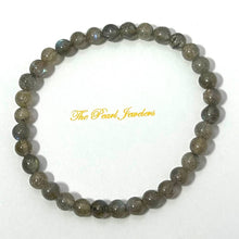 Load image into Gallery viewer, 5mm Labradorite Gemstone Stretch Bracelet
