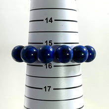 Load image into Gallery viewer, Lapis Lazuli Gemstone 16mm Round Beads Stretchy Bracelet