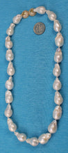 Load image into Gallery viewer, Baroque Pearl Necklace with CZ Magnet Clasp – 17&quot; to 19&quot; Options