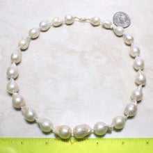 Load image into Gallery viewer, Large Baroque Pearl Necklace with 14k Yellow Gold Clasp